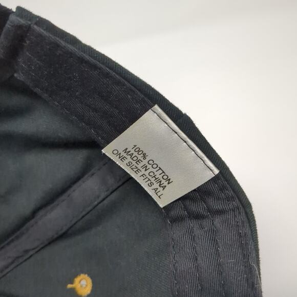 Polaris 50 Years Strapback Hat Black One Size Adjustable Vent Holes - Picture 10 of 11